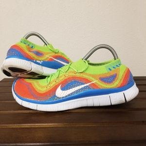 Nike Free Flyknit Plus Electric Green 10